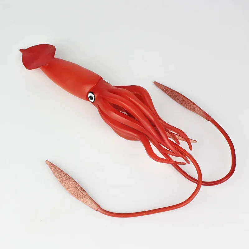 Toys Squid Calamary Simulation Model Marine Animals Sea Animal Kids Gift Educational Props Action Figures
