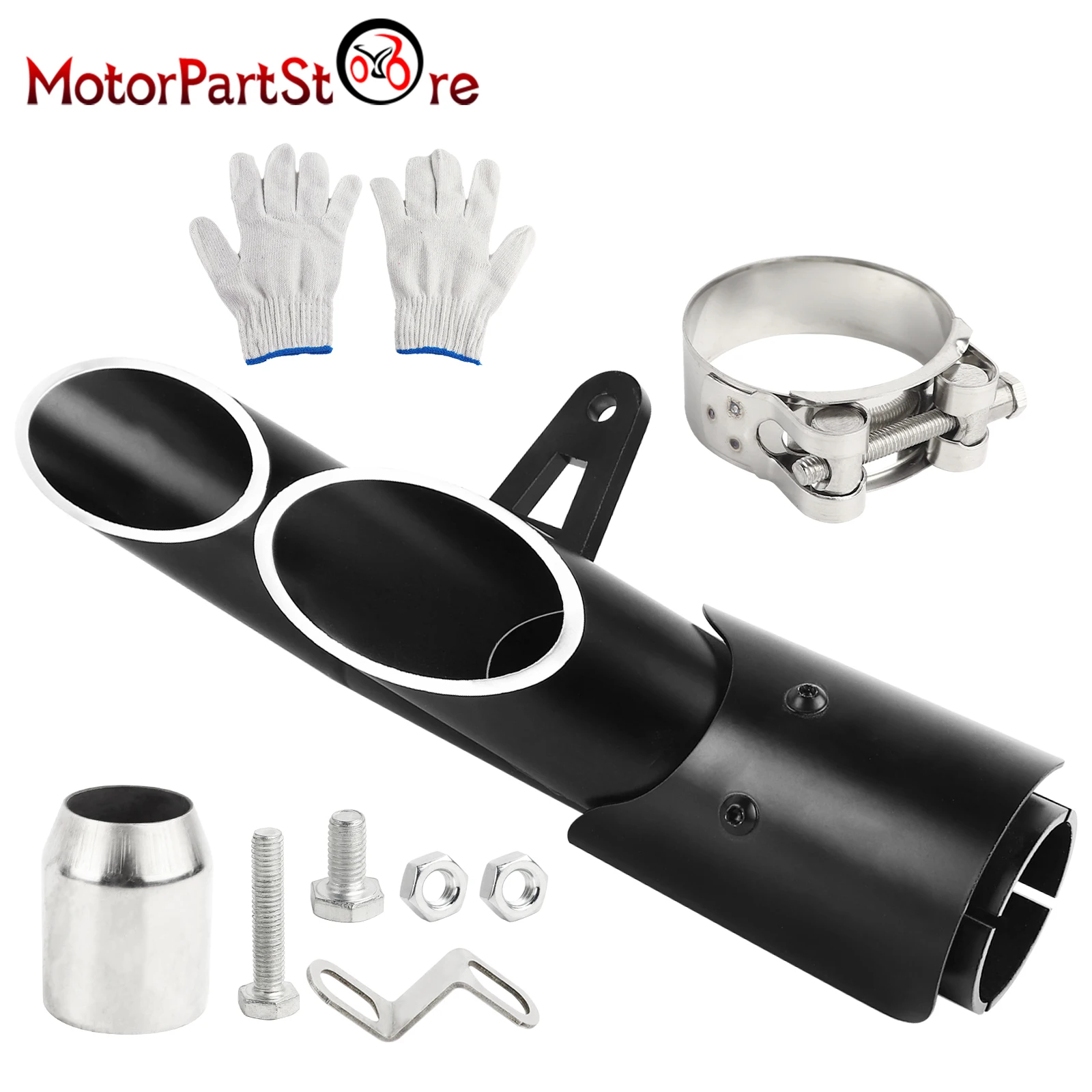 Motorcycle Exhaust Tips 1.5-2