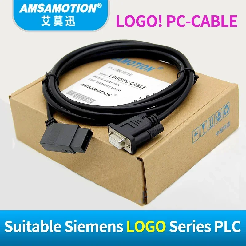 LOGO! PC-CABLE PC-LOGO Isolated Programming Cable Suitable For Siemens LOGO Series PLC RS232 ED1 057-1AA01/1AA00 1MD08 1FB08