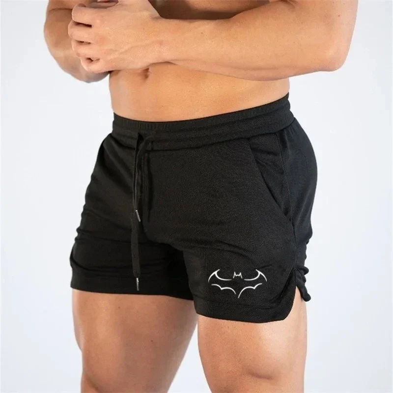 New Summer Men's Running Shorts Single Layer Mesh Quick Drying Breathable Fitness Training Shorts Men's Running Fitness Shorts