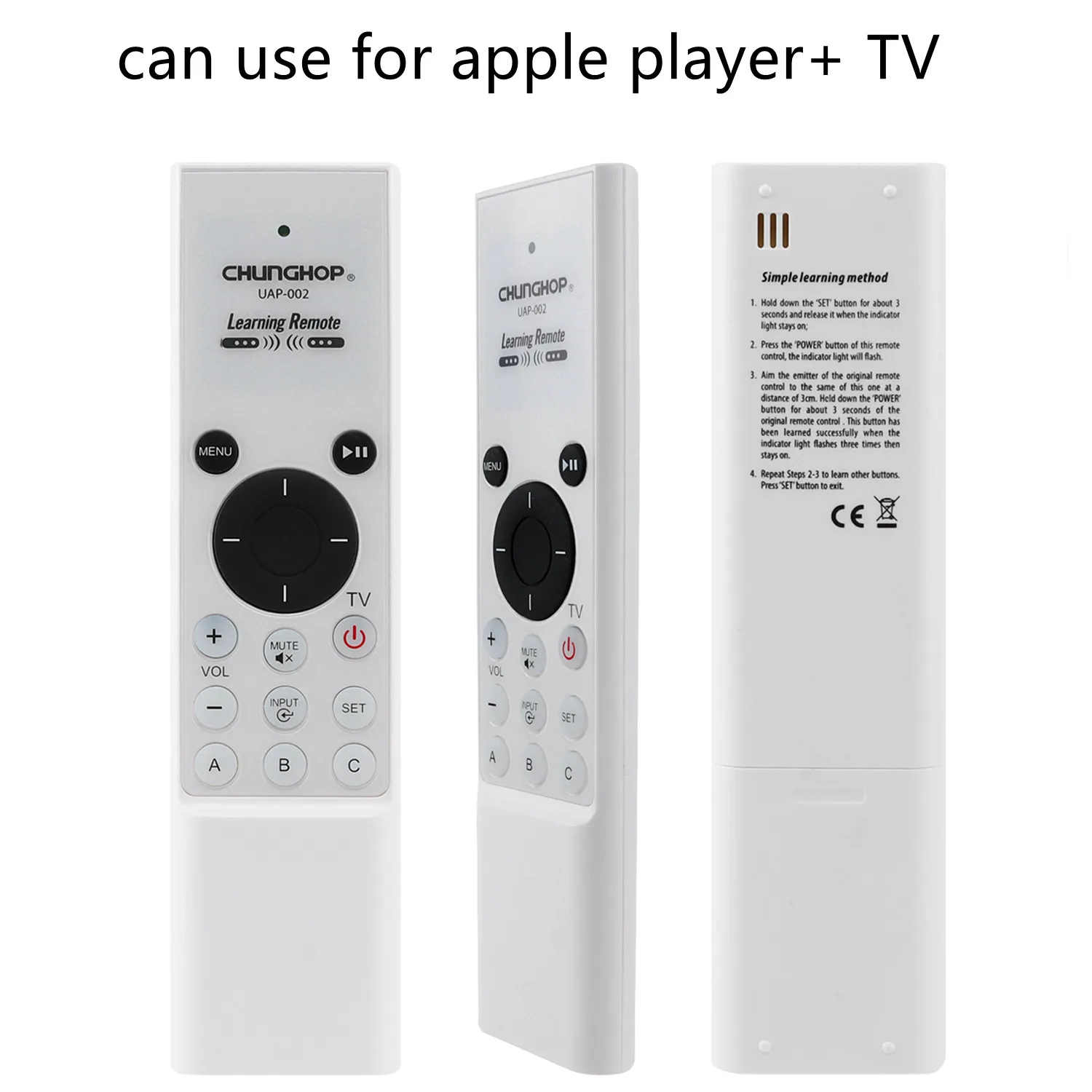 AppleTV リモコン Amazon.com: New Replacement Universal Remote Control for Apple TV