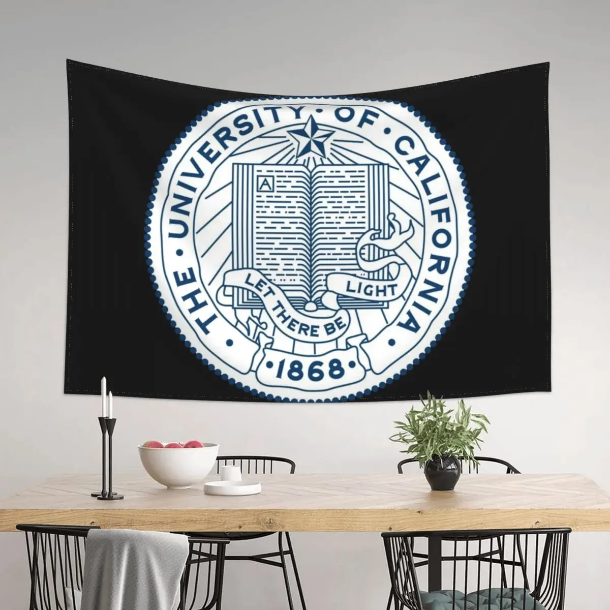 

The University of California-Logo Tapestry For Bedroom House Decorations Funny Tapestry