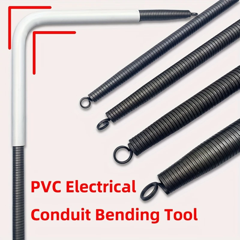 16/20/25/32mm PVC Cable Bending Spring,Wire Pipe Bender,Pipe Bending Tool Spring,Plastic Pipes Bending Anti-Crack Auxiliary Tool