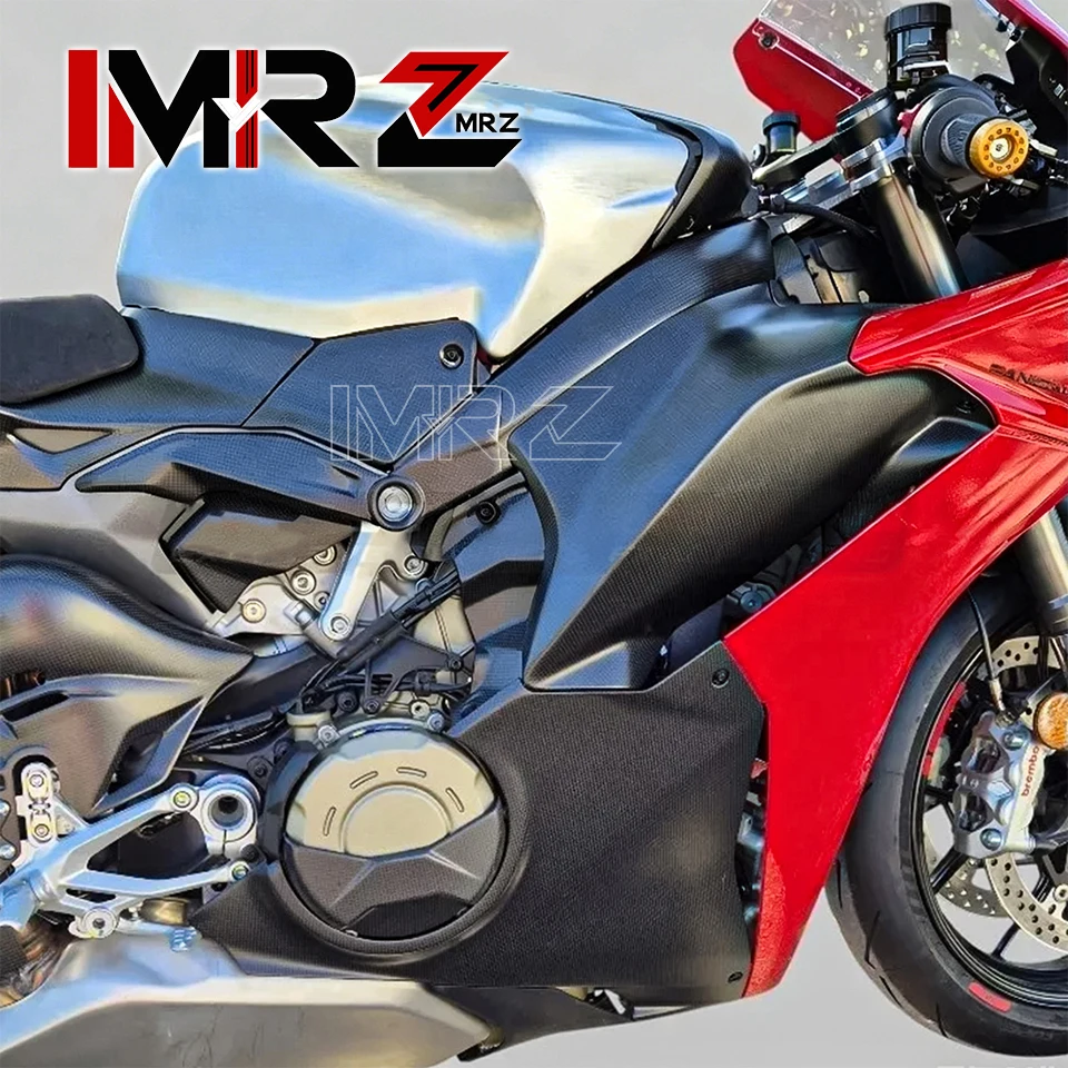 NEW FOR Panigale V4 V4S 2025+Motorcycles Carbon Fiber Parts Undertray Panels Belly Pan Cover Guard Cap Protection Accessories