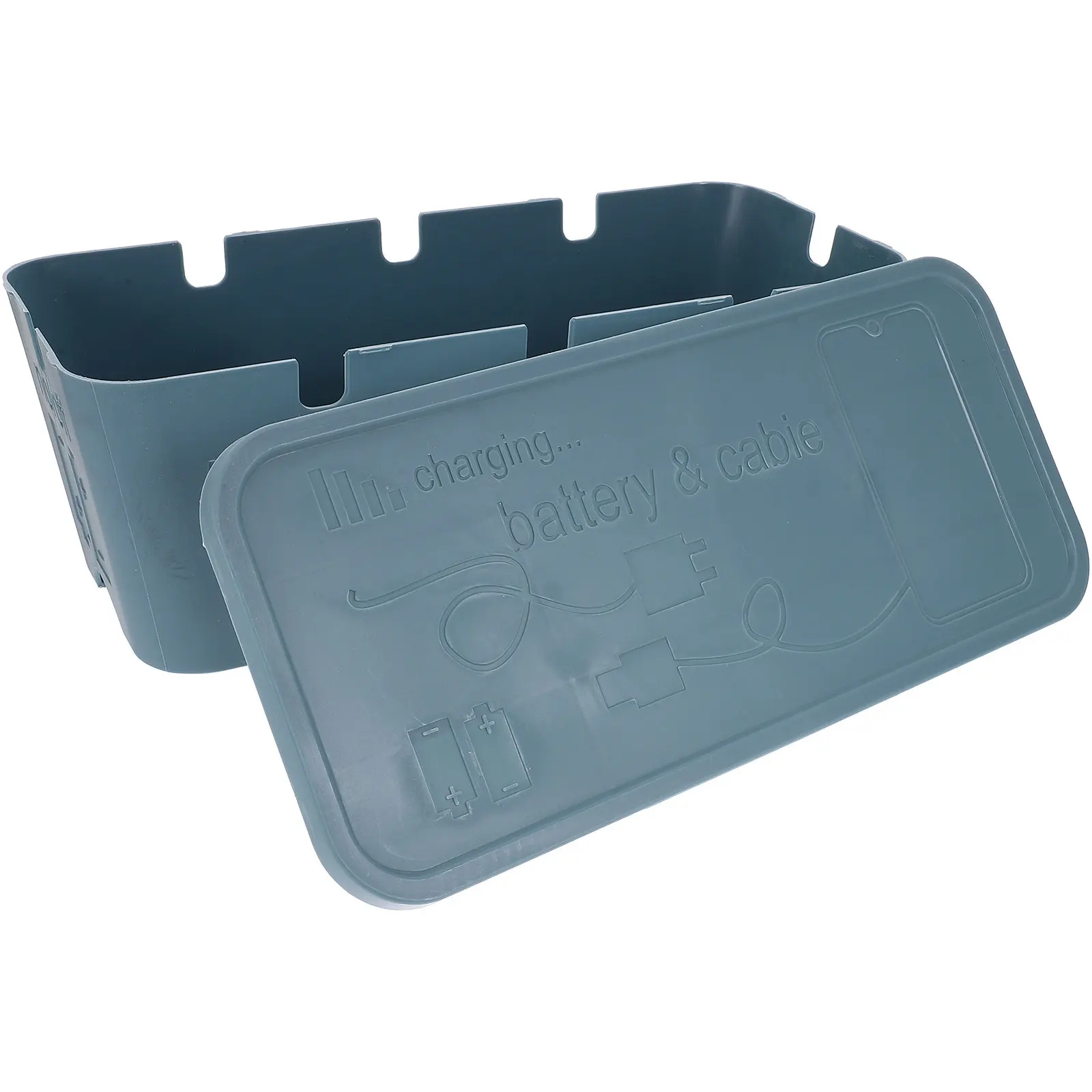Work Desk Organizer for Electrical Office Cord Charging Storage Plug Wire Hider Cables Boxes Under-desk Organizers