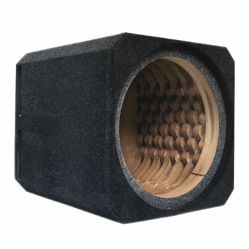 DIY Vehicle Audio Modification, 6.5- Inch Car/Home Subwoofer Box Body, 1Pcs Cellular Maze Subwoofer   Box, Speaker Wooden Shell