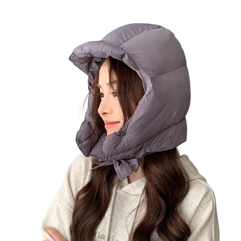 

Женская зимняя утолщенная ветрозащитная шапка, шарф, уличная морозостойкая шапка, теплые велосипедные шапки для ушей для девочек, женская холодная погода, новинка