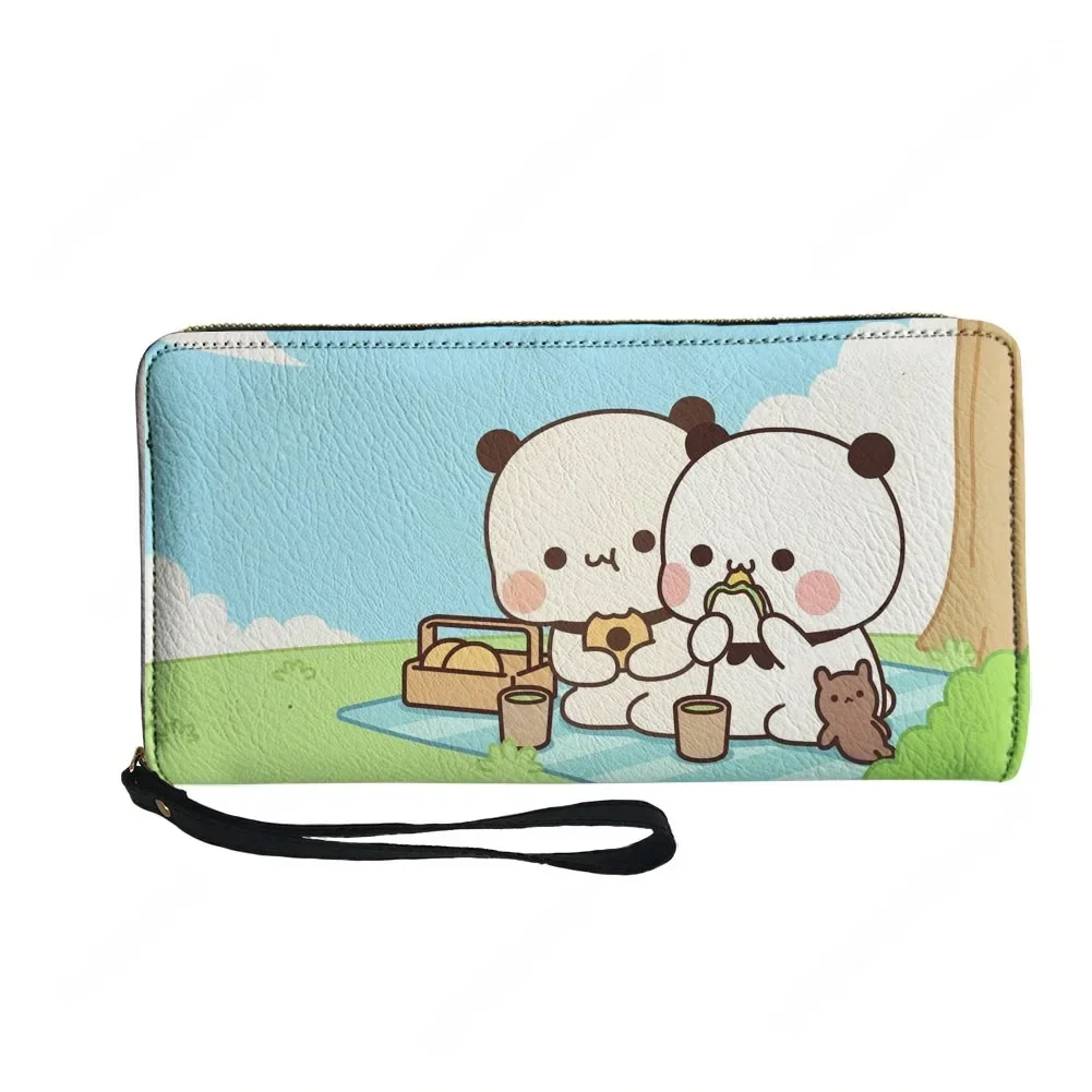 

Cartoon Animation B-Bubu Dudu Custom Wallet Purse Mens Womens Zipper Long Wallets Double Print Portable Wallet Gift Bag