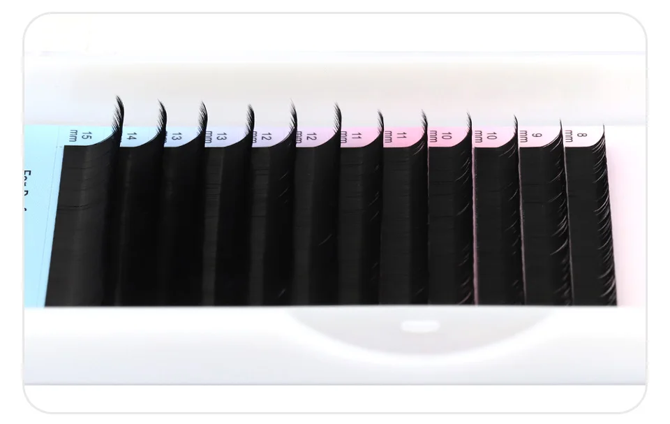 Rujade L M Curl Russisches Volumen Einzelne Wimpernverlängerung Natürlich weich L/L+/LC/LD/LU(M) Curl Professionelles Make-up Falsche Wimpern – Detail 19