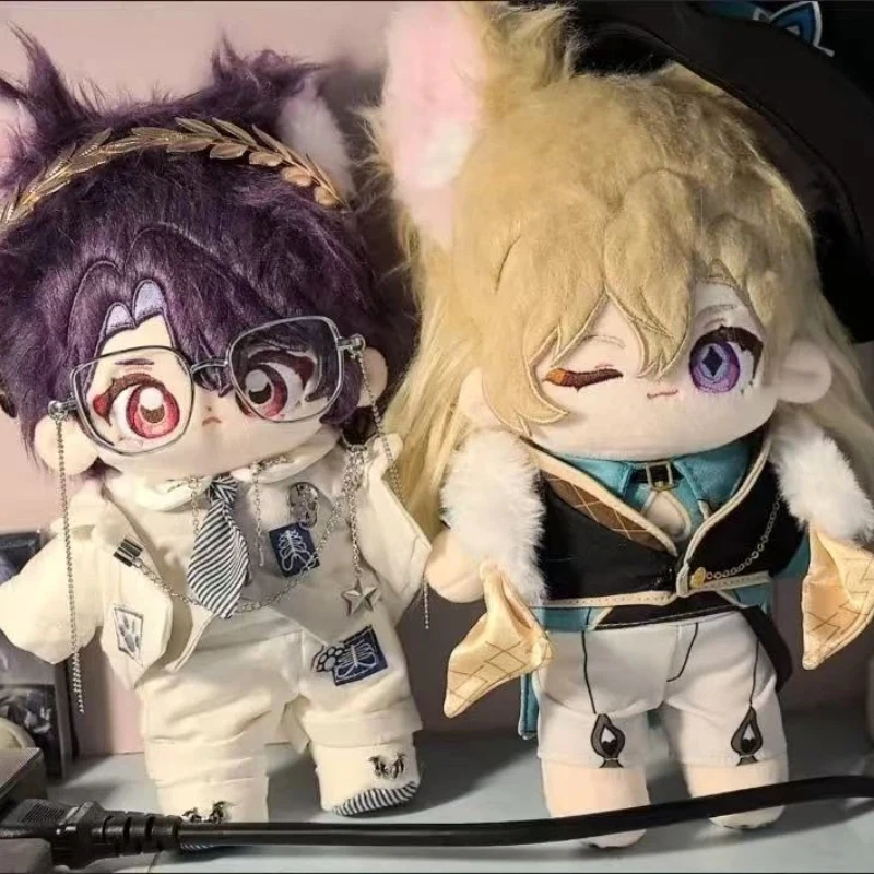 

Stuffed 20cm Game Anime Honkai: Star Rail - Sand Gold (Little Golden Fox) NormaBody Plush Doll Toy Soft Dress Up Cotton Kid Gift