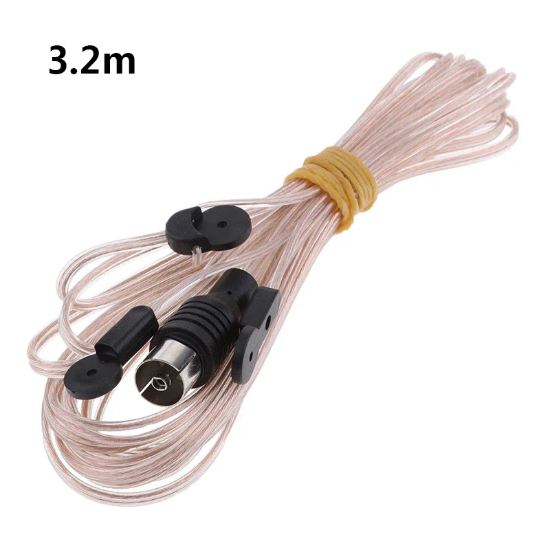 85-112MHZ FM Antenna Dipole Radio Ant With Spade Terminal For Digital HD Radio Table Top FM Radio Home Stereo Receiver