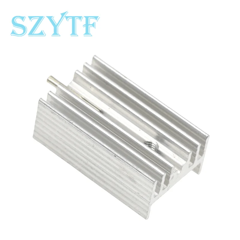 Heat sink 25*15*10MM with pin FOR TO-220 triode  25x15x10MM 