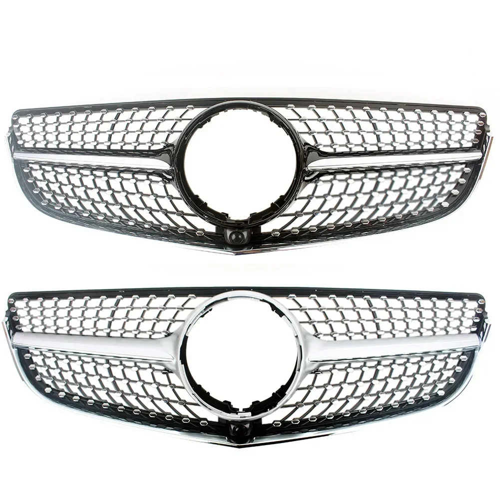 Car Front Racing Billet Bumper Grille Upper Facelift Grill For Mercedes Benz W207 E-Coupe 2014 2015 2016