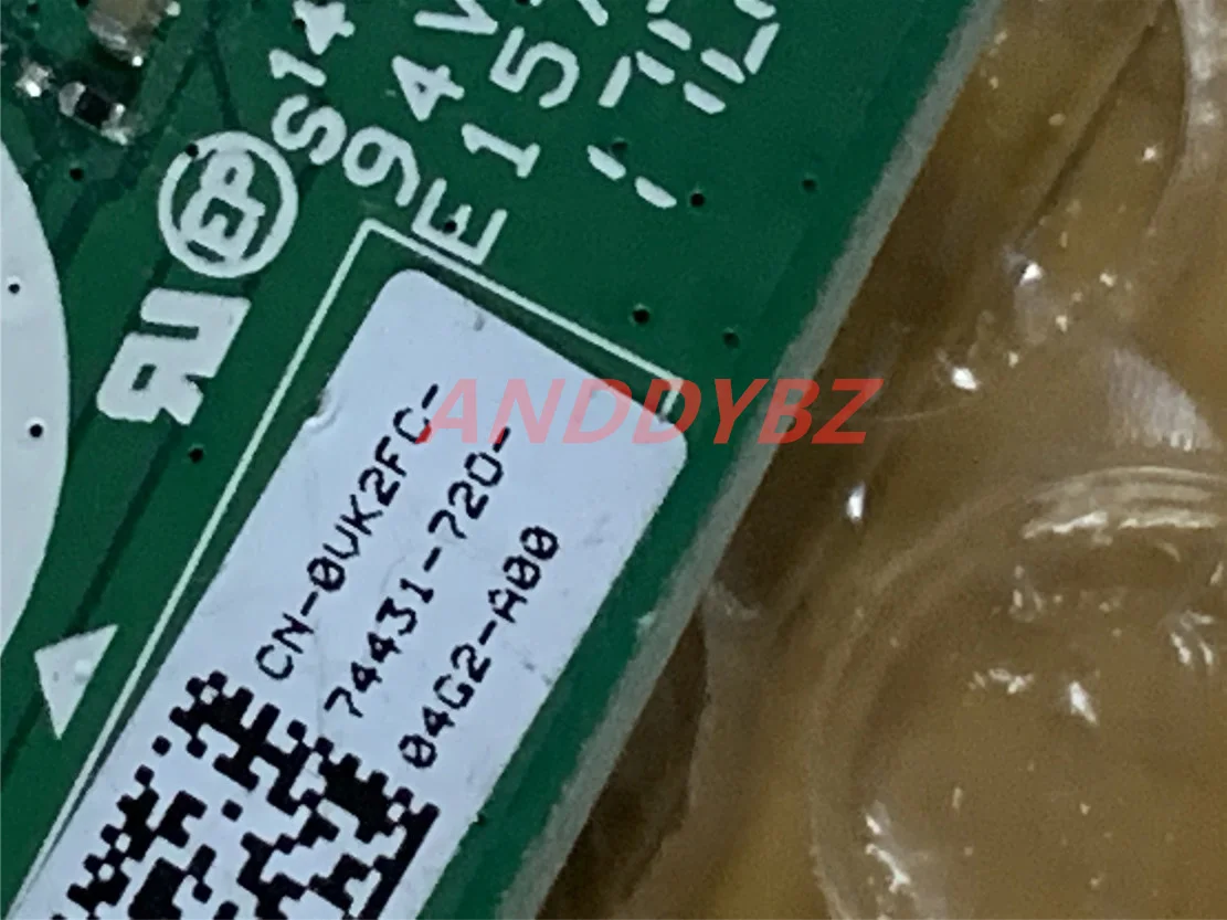 Original 0VK2FC CN-0VK2FC  VK2FC FOR DELL Alienware awaur 7-7999slv-pus Aurora r7 LED BOARD SC-LED  100% Perfect Work