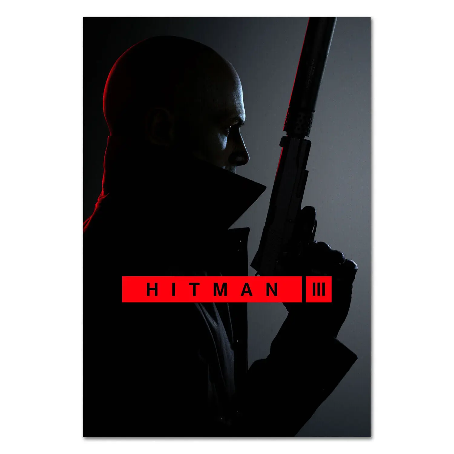 Hitman 3 Game Print Art Canvas Poster For Living Room Decor Home Wall Picture