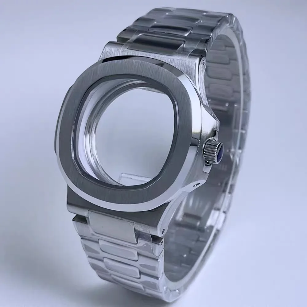 40mm-nautilus-watch-accessory-steel-strap-and-case-made-of-914l-high-quality-steel-can-be-installed-with-nh35a-nh38-movement