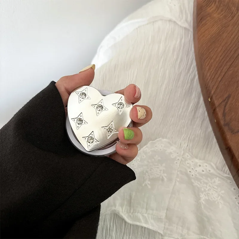 Новый металлический магнитный держатель с геометрическим сердцем для телефона Griptok, складной универсальный Smart Tok для подставки Magsafe, ленивый кронштейн