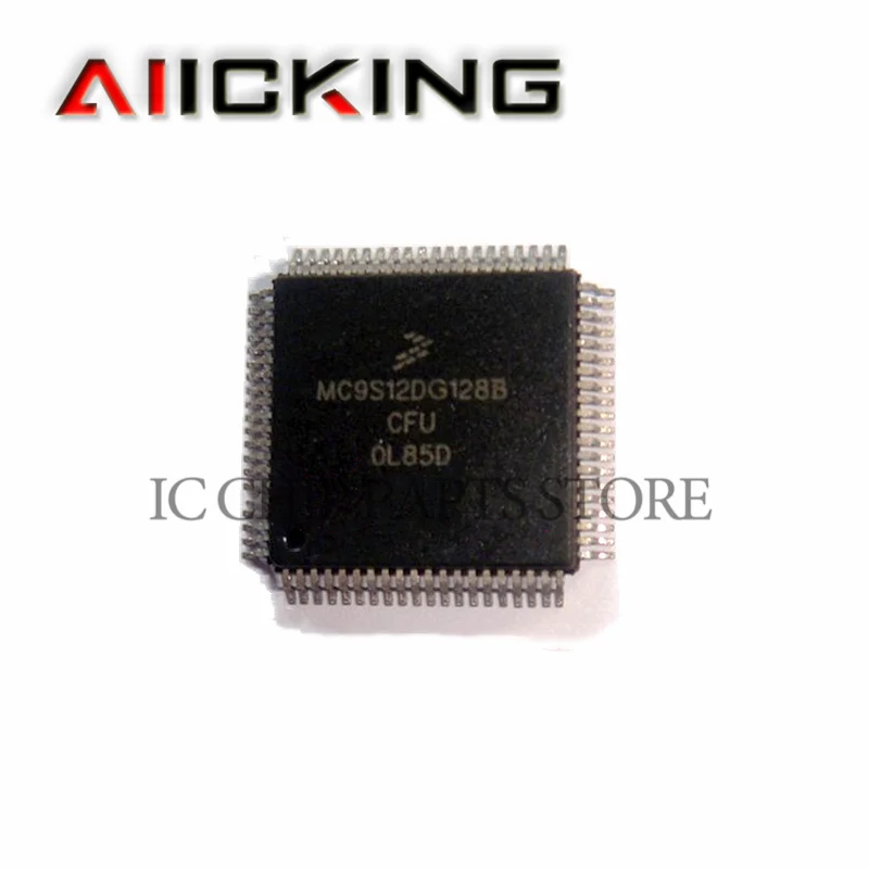 MC9S12DG128BCFU 1ชิ้น, QFP-80 16Bit MCU HCS12แฟลช128KB CISC 80Pin PQFP, ชิป IC ดั้งเดิมมีในสต็อก