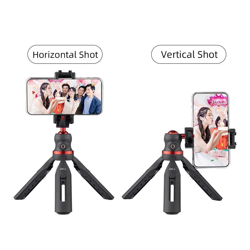 

Mini Tripod with Phone Holder Portable Tripod for Camera Mobile Phone Camcorder Projector