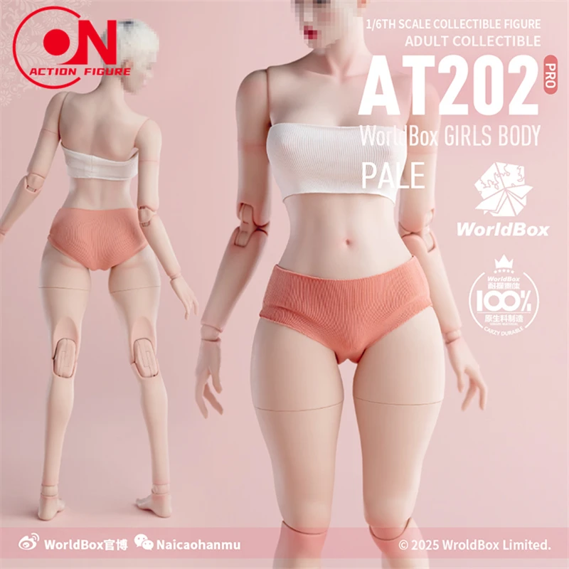 

Worldbox AT202pro масштаб 1/6 для девочек, гибкая совместная фигурка, чашка E, толстая нога, 12 дюймов, женский солдат, супергибкая экшн-фигурка, кукла