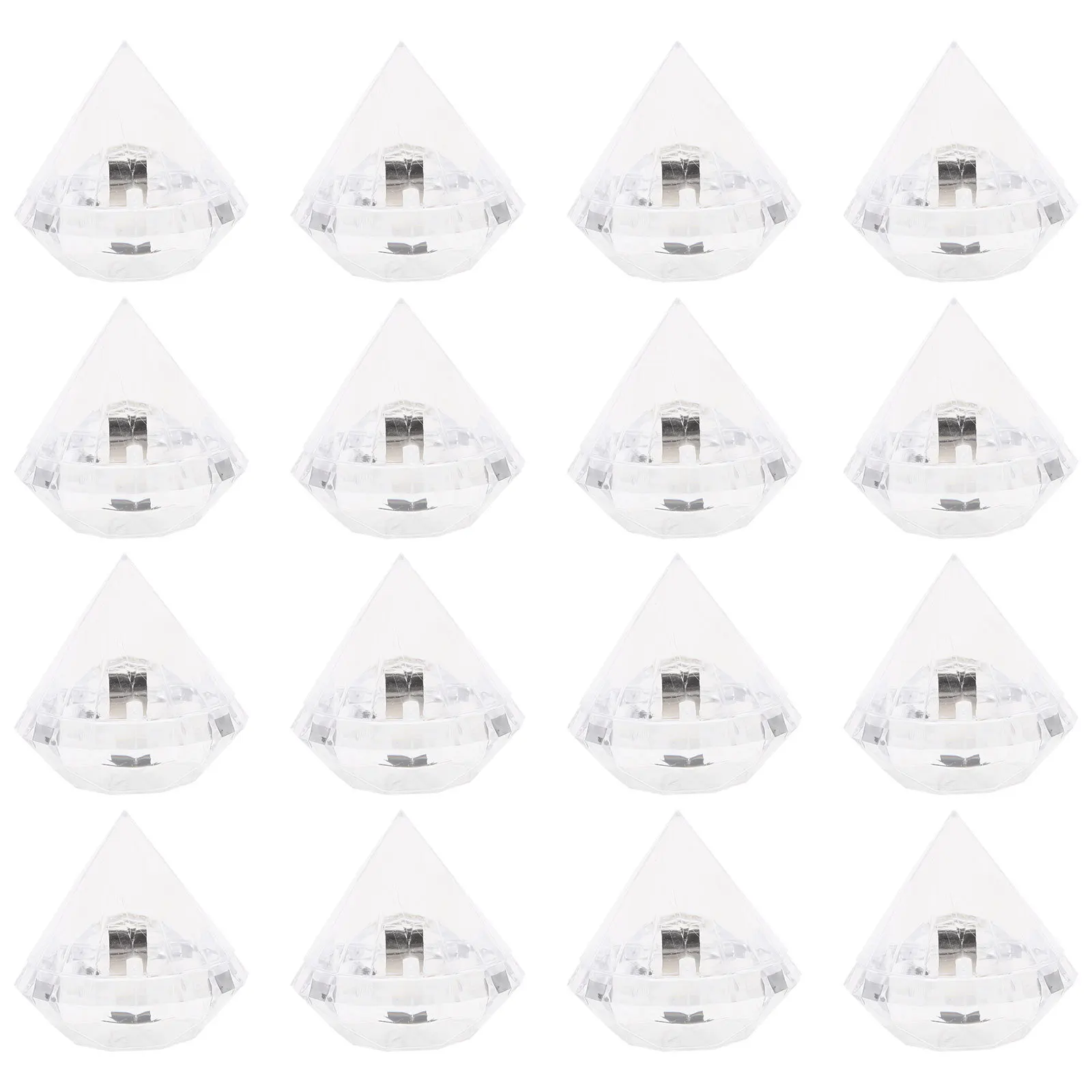 

12Pcs Candy Storage Box Plastic Gift Container Compact for Baked Goods Beads Marbles Craft Supplies Party Decoration