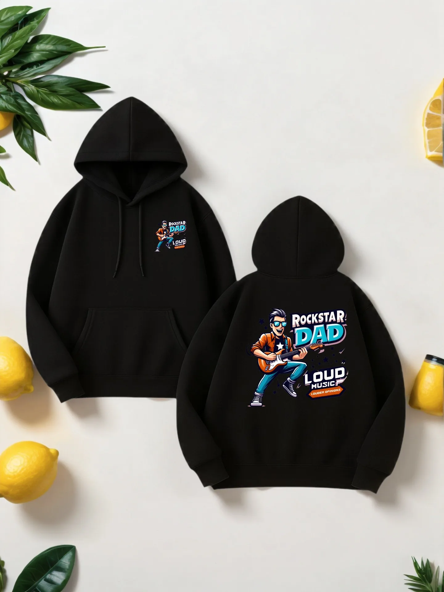 هوديي جرافيك للرجال، كارتون - طباعة، نمط كاجوال، صوف - مبطن، للارتداء اليومي، للشباب