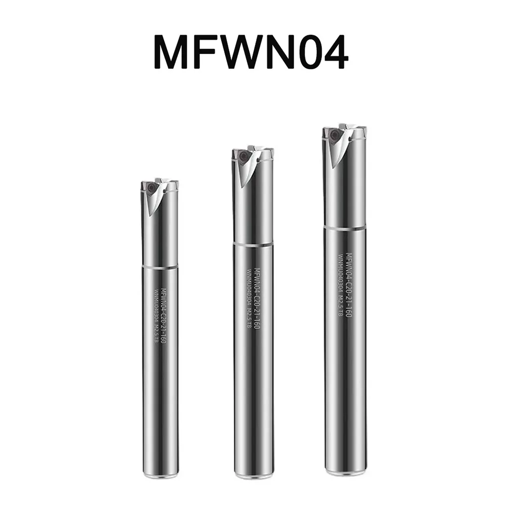 Alloy Steel End Milling Cutter Holder MFWN04 C15 C16 C19 C20 C24 C25 C32 CNC Center Machining Milling Tools Fast Feed Shank