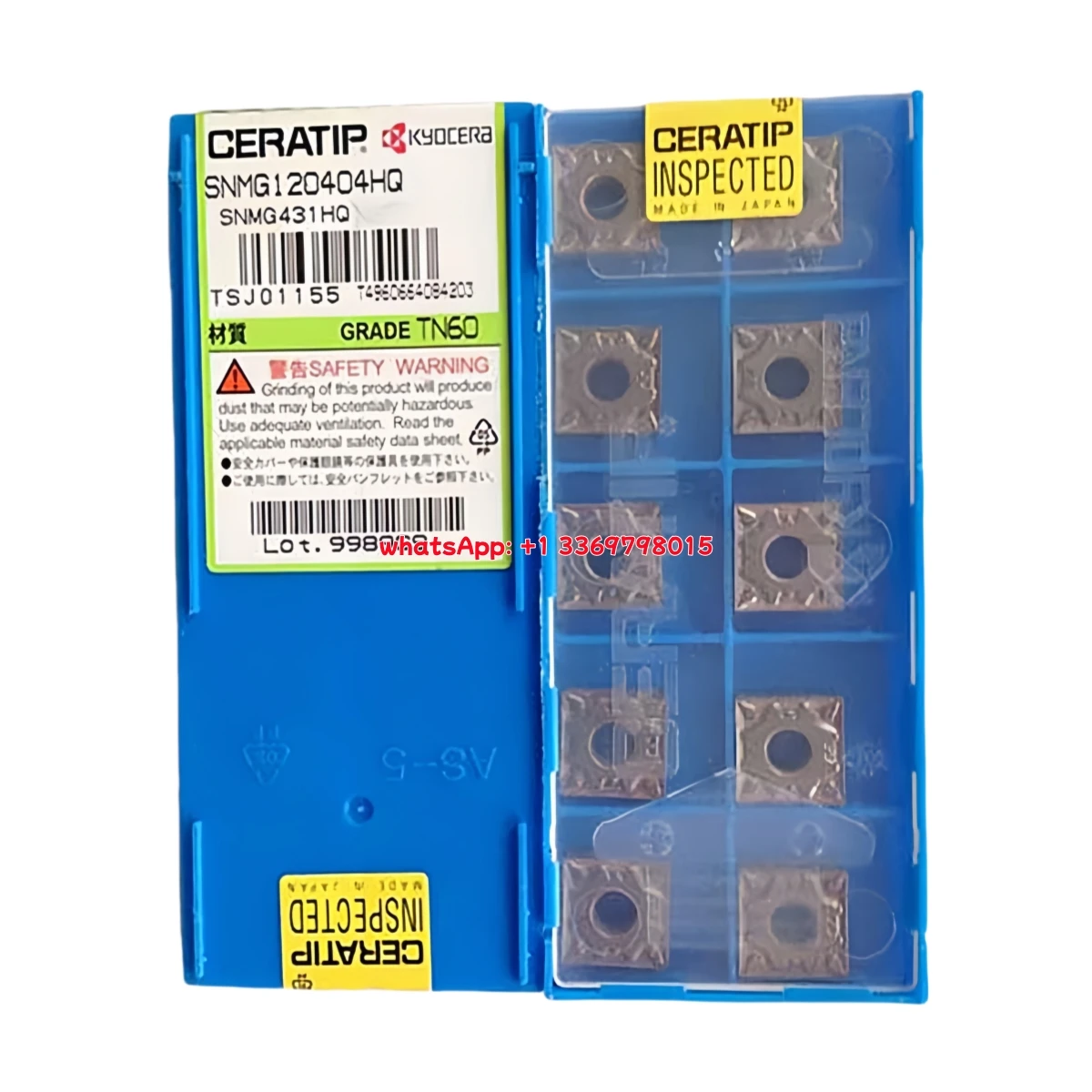 

100% Original SNGG SNGG12 SNGG1204 04 L-25R L-C TN60 Turning Insert