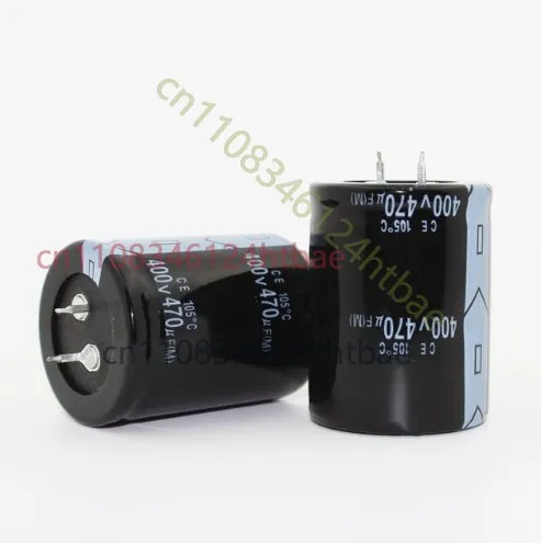 10pcs-400v-470uf-radial-aluminum-electrolytic-capacitor-35-50mm