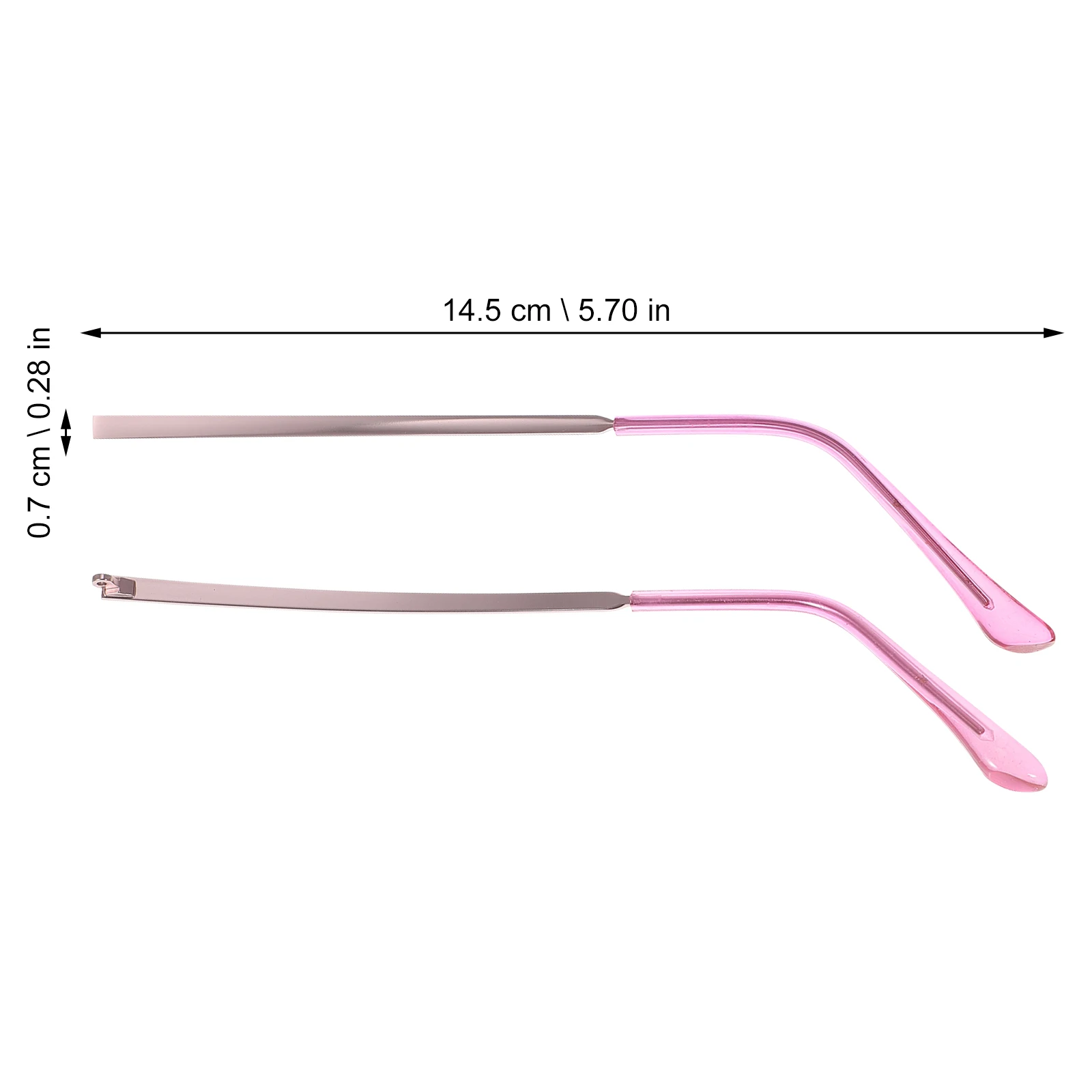

Eyeglass Arm Replacement Temple Metal Glasses Accessories Universal Fit Comfortable Wear Easy Install Fashion Design Sunglasses