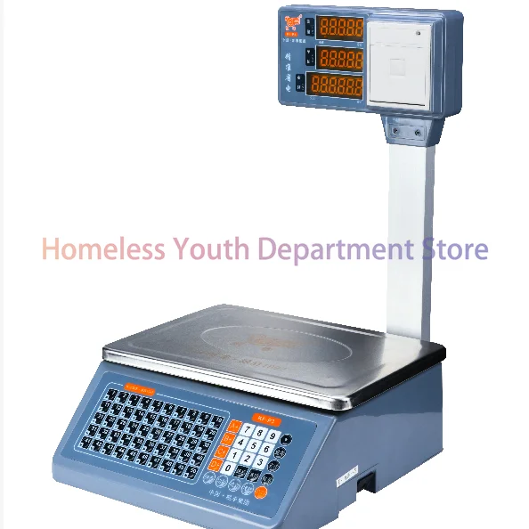 

Новые электронные весы ACS 30, ручные цифровые дешевые весы для печати этикеток ACS-P3