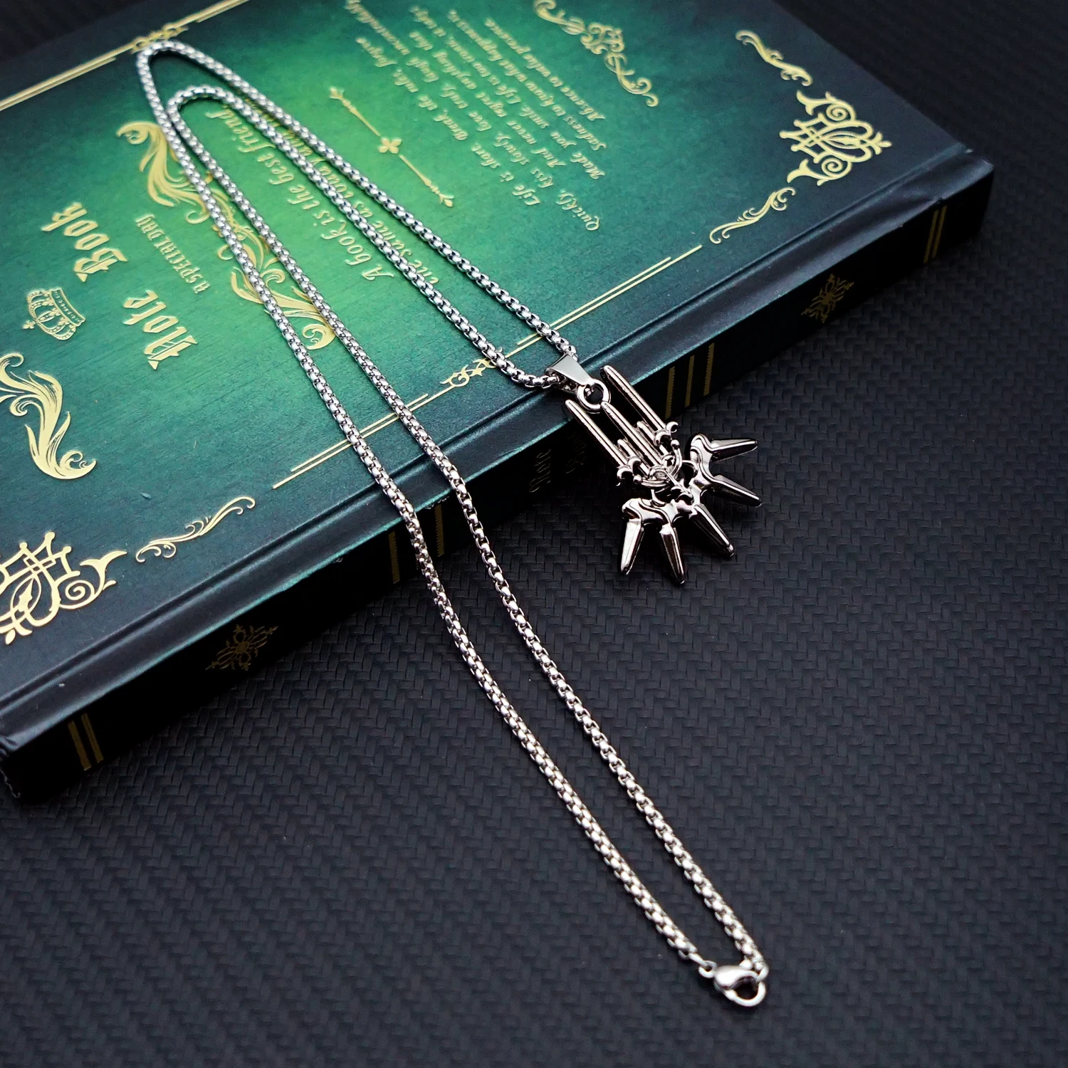 NieR Automata Necklace for Women Men Metal Necklaces Game Jewelry Pendant Chains Choker Collares Charm