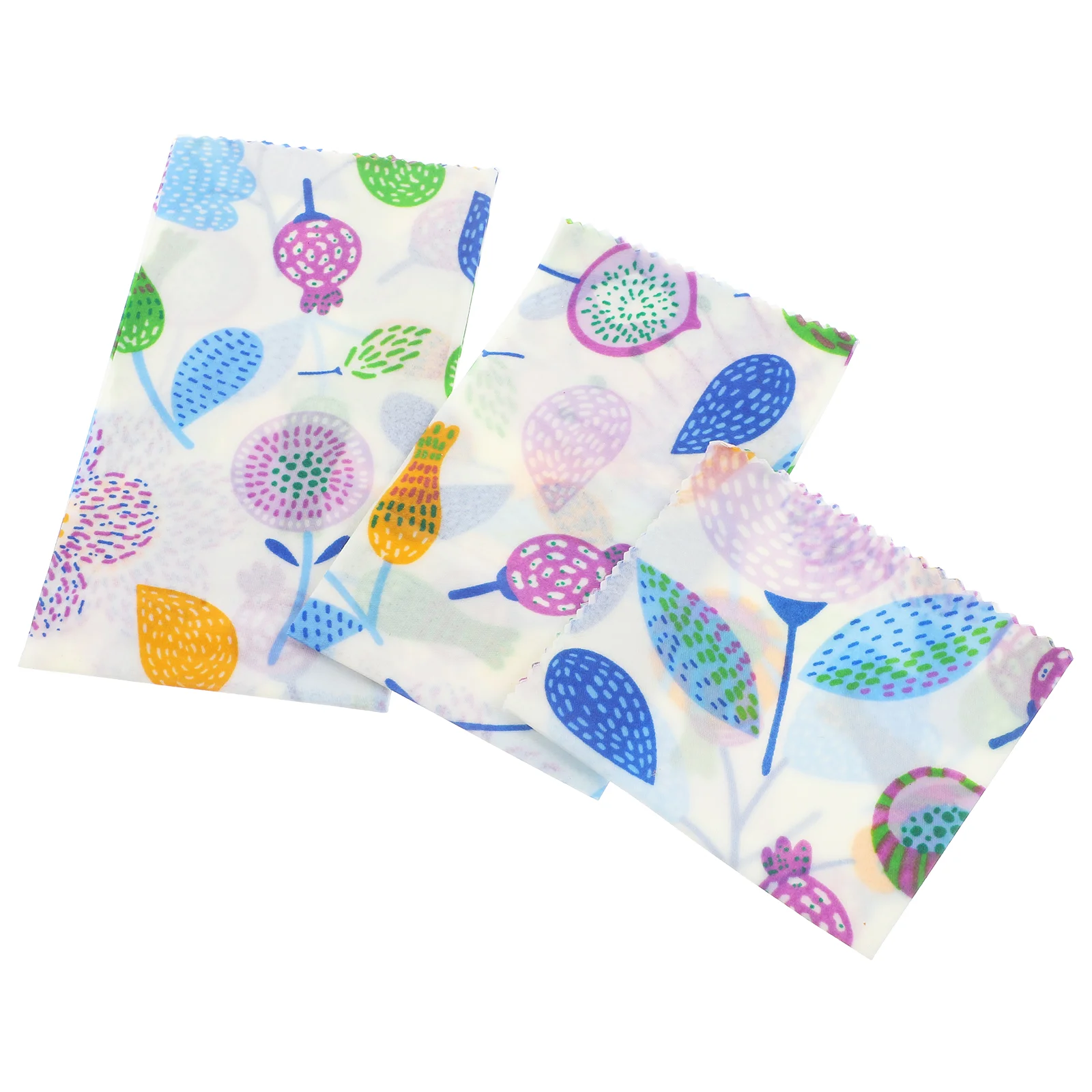 

3pcs Reusable Food Wraps Beeswax Food Wraps Food Wrapping Cloth Beeswax Food Wraps Reusable Beeswax Wrap