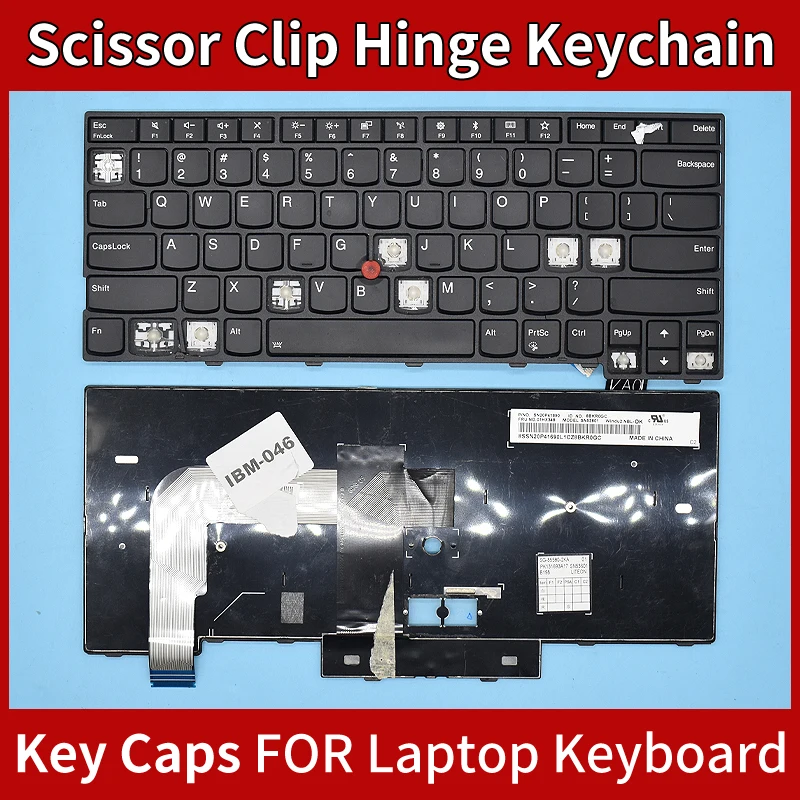 Replacement Keycap Key Cap Scissor Clip Hinge For LENOVO ThinkPad T460S T470S T460 S2 ThinkPad 13 S2 2nd Laptop