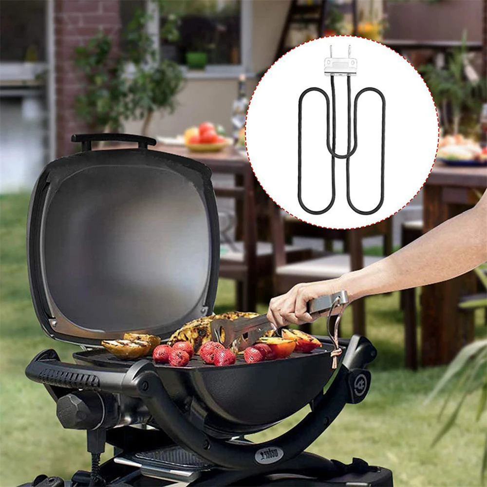 Imagem -06 - Bbq Grill Elemento de Aquecimento Peça de Reposição Peças para Weber 80342 80343 65620 Q140 Q1400 Grelhadores 230v 2200w 6661 65621