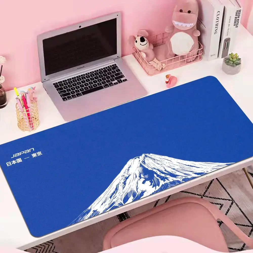

Mount Fuji, Japan Mouse Pad Desk Mouse Pad Cute HD Desk Pad Extended Gaming Keyboard Mats Large XXL Gamer Mousepad 90x40