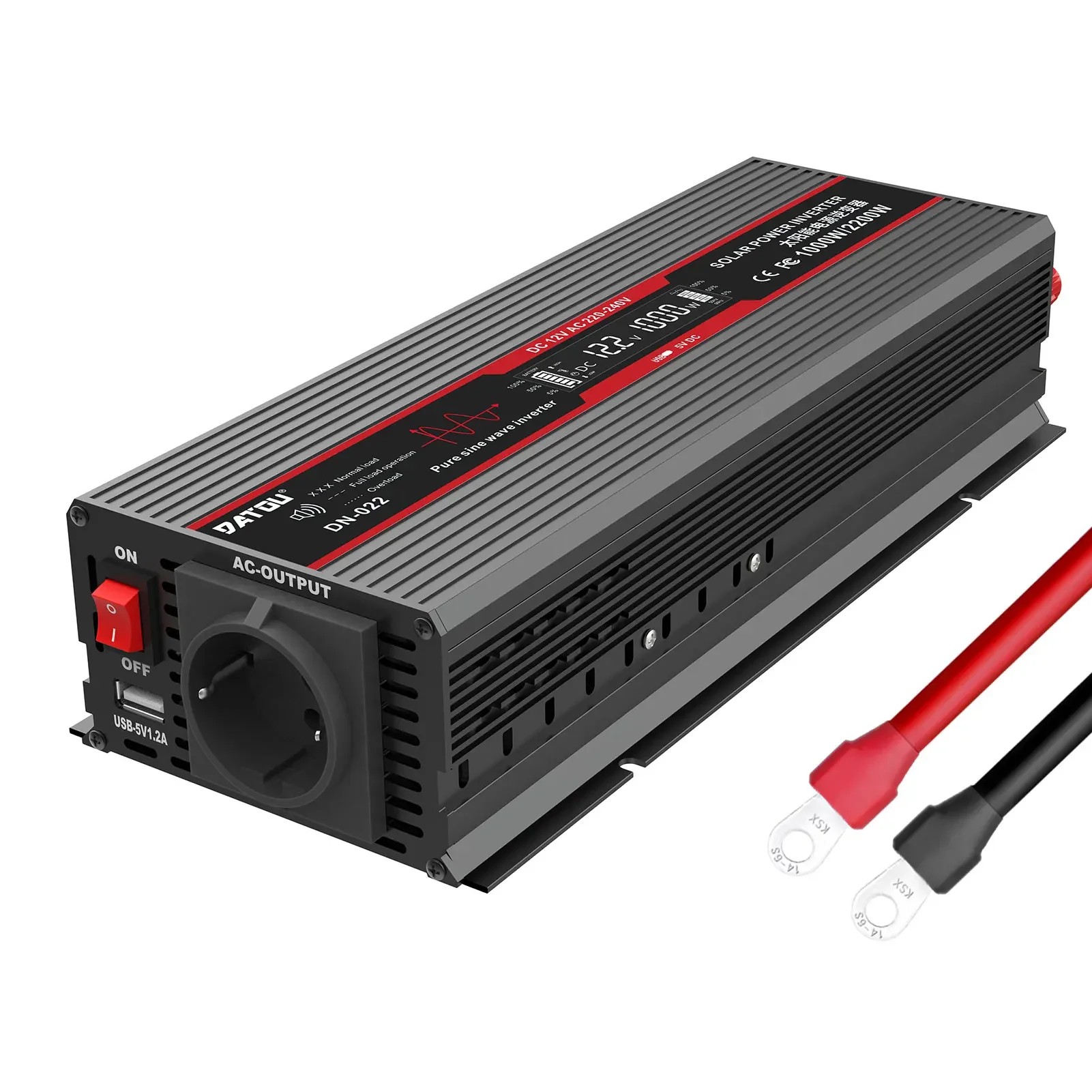 DATOUBOSS純正弦波インバーター電源インバーター12Vから220V純正弦波