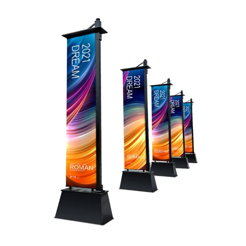 

【Hot】Cus-tom Advertising Rectangle Outdoor Roman Road Flag Print Sand Banner Beach Flag