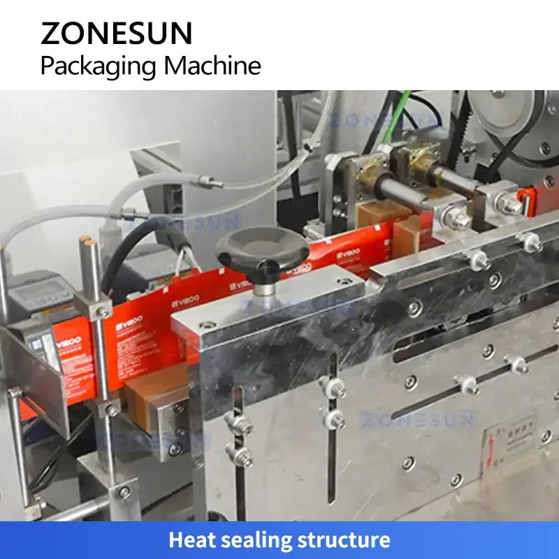 ZONESUN ZS-WZP4 Máquina envasadora automática de toallitas húmedas con sello de 4 lados Equipo de envasado de pañuelos de bolsita desechable