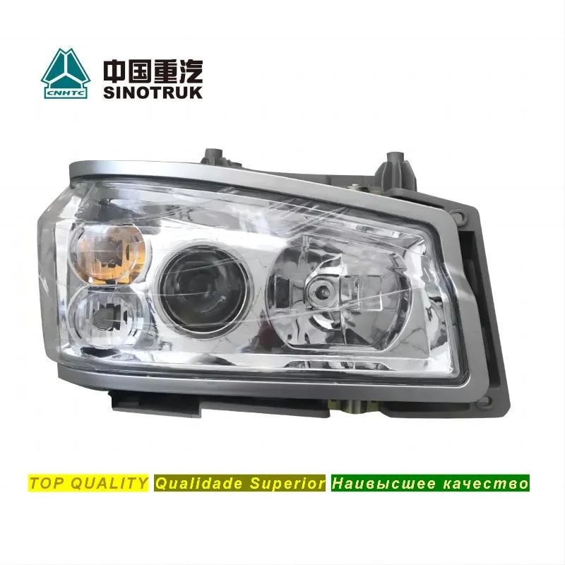 Top Quality HOWO Headlight WG9719720002 (Right Side) Head Lamp Front Lamp Assembly For HOWO PARTS  HOWO LAMP HOWO 336 380 371