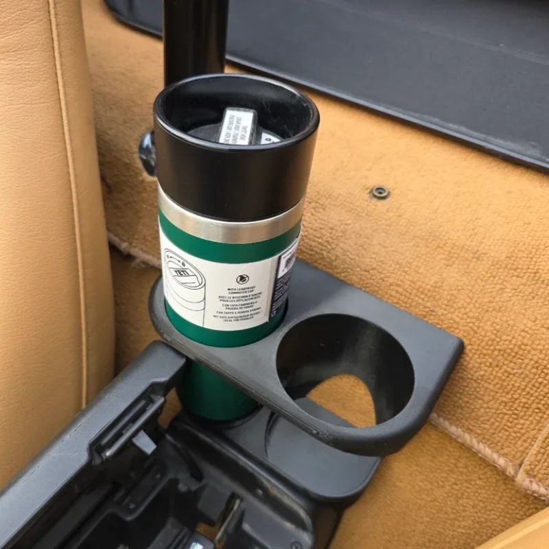 Suporte de copo central traseiro durável para Mazda Miata MX-5 - Armazenamento duplo para bebidas, organizador de console traseiro com ajuste perfeito para NA/NB/NC/ND