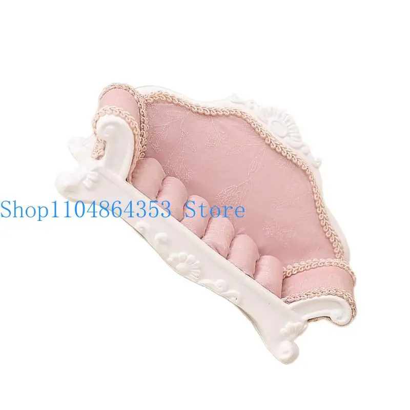 

652F Elegant Jewelry Jewelry Holder Sofa Shaped Display Rack Stylish Earrings Bracelet Rings Exhibition Stand
