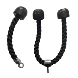 Triceps Rope with Nonslip Handle Pull up Bar for Doorway Cable Machine