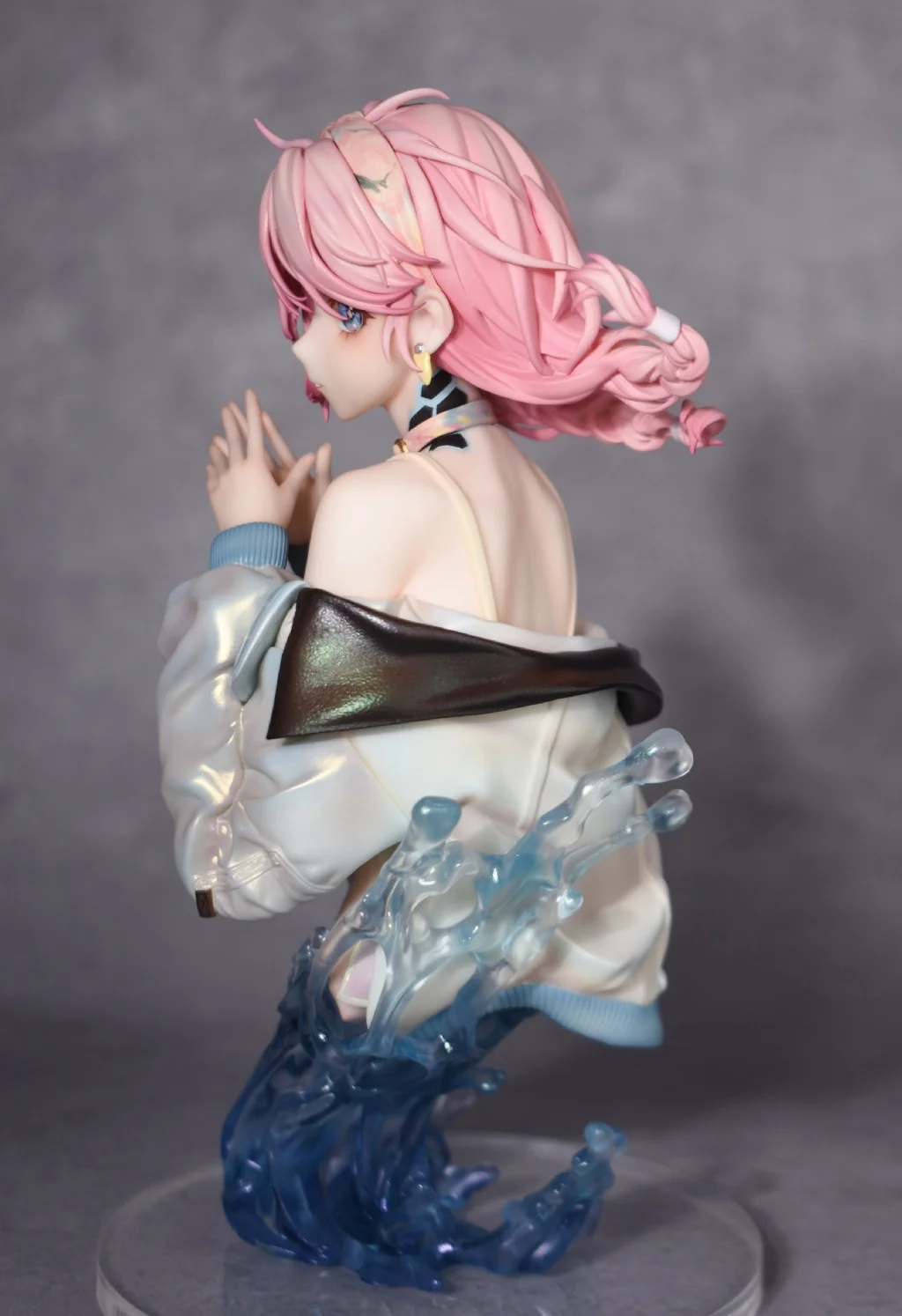 Arknights anime figura 1/12 azul veneno busto coleção azul veneno ação estatueta jogo periféricos modelos criança brinquedos presente estátua