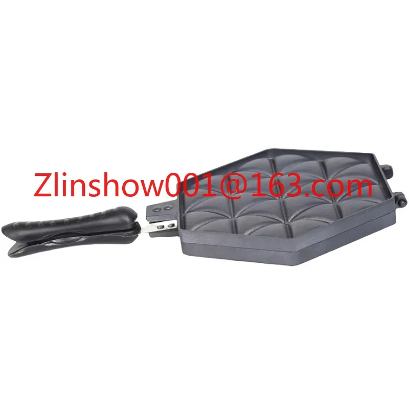 Sartén triangular de doble cara de 26CM, juego de sartén antiadherente para hacer Samosa, venta al por mayor y OEM, suministro de utensilios de cocina