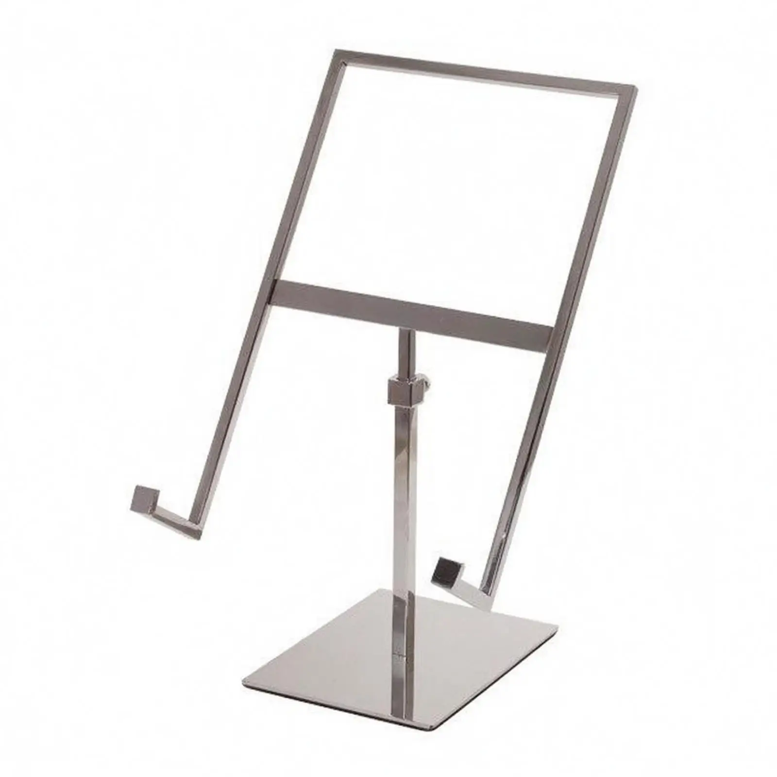Shirt Display Stand Square Base Adjustable Shirt Stand Freestanding Adjustable Clothing Display Rack