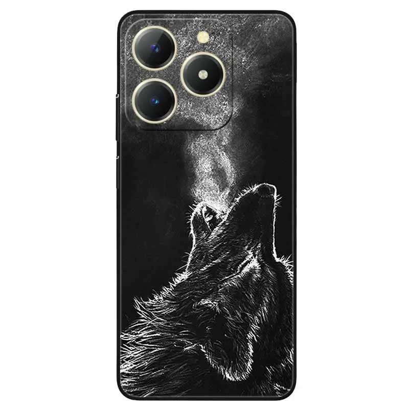 For Realme C61 Case RealmeC61 Cool Painted Phone Silicon Back Cover For Realme C61 Cases C 61 Protective Shell Capas TPU Coques
