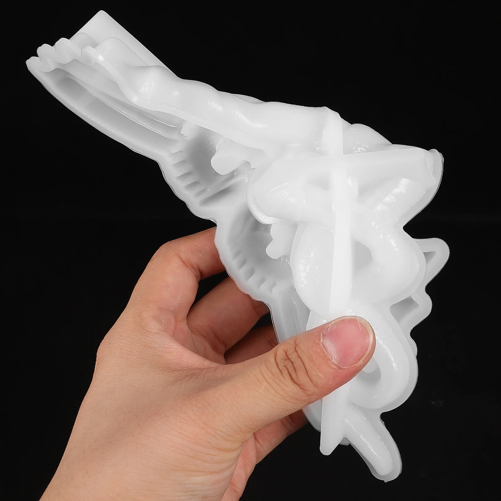 

Couple Dragon Silicone Mold Flexible Durable DIY Craft Mold for Epoxy Resin Decorative Dragon Casting DIY Supplies