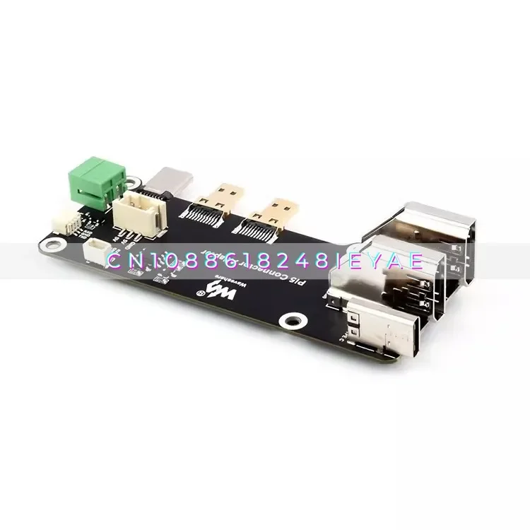 Light Snow, Raspberry Pi 5 Micro To Adapter Board, Papan Ekspansi Output Ganda 4k, Kompatibel dengan Pi4b