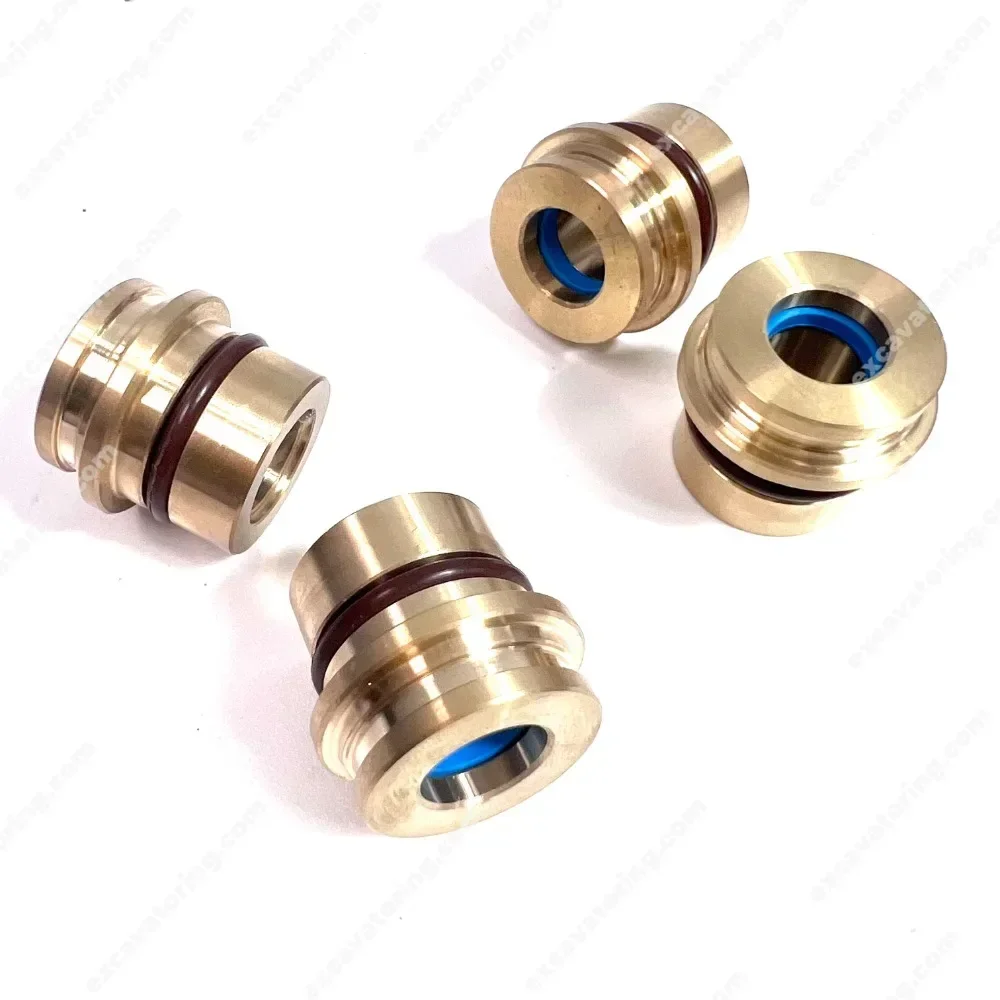 

For Komatsu PC56 60 70 120 200 210 220 240 360 Joystick Handle Bullet Head Excavator Accessories 4pcs